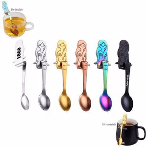 Mermaid Handle Steel Spoon
