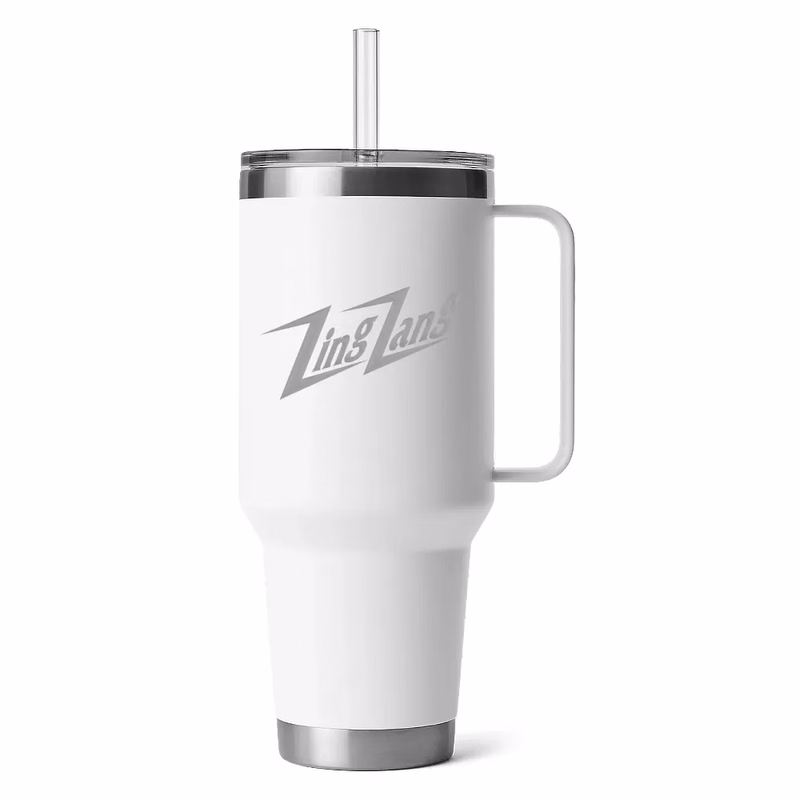 42oz. Insulated Tumbler with Handle and Straw