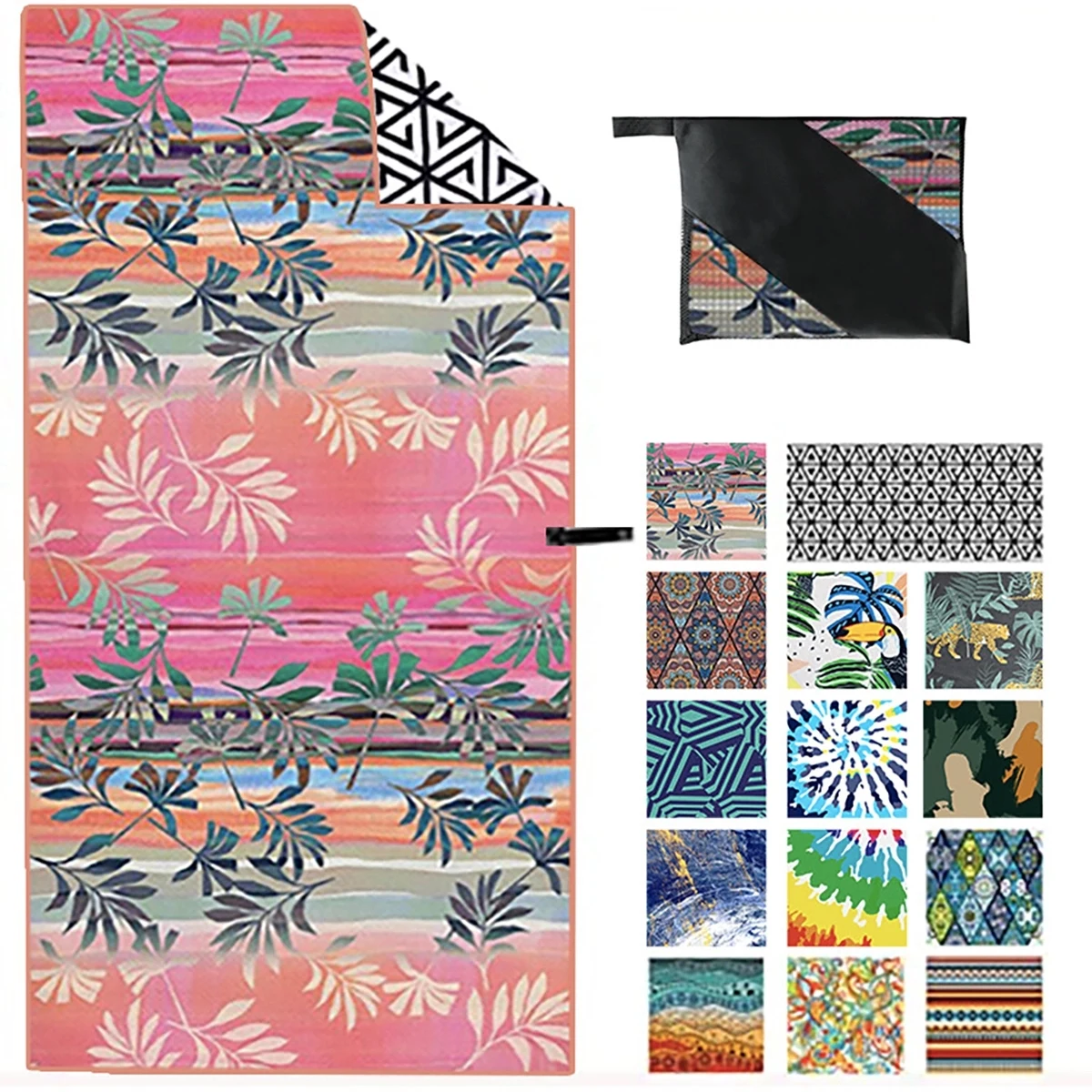 Beach Towel Blanket Quick Dry Super Lightweight 1