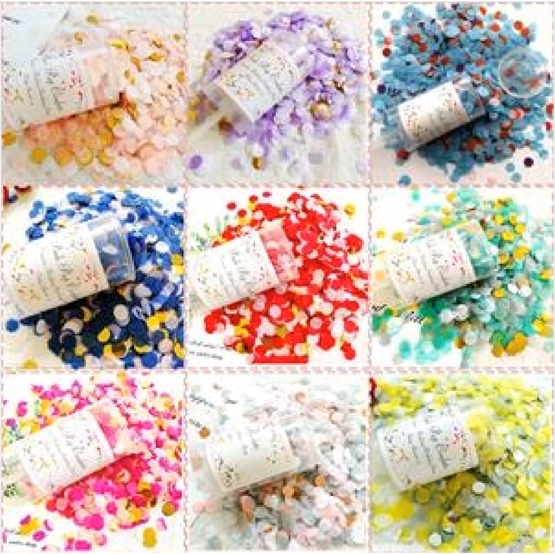 Push Pop Confetti Poppers Cannon