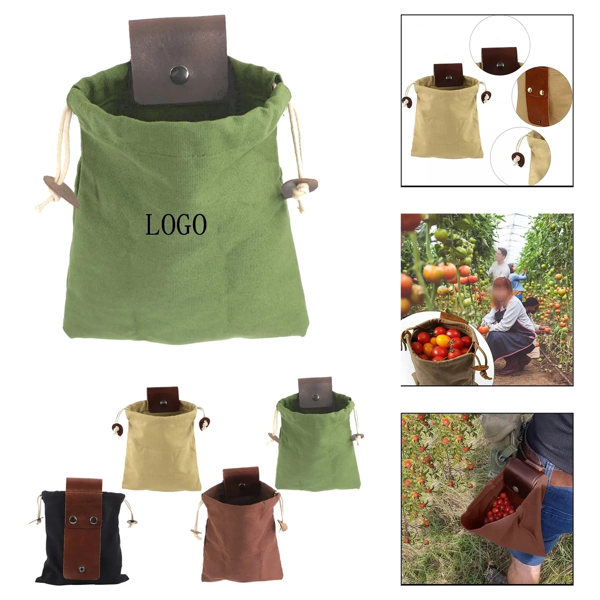Durable Outdoor Foraging And Camping Waist Bag 1
