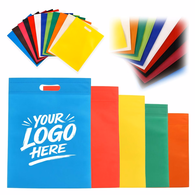 Nonwoven Gift Tote Die Cut Handle Party Carry Bag