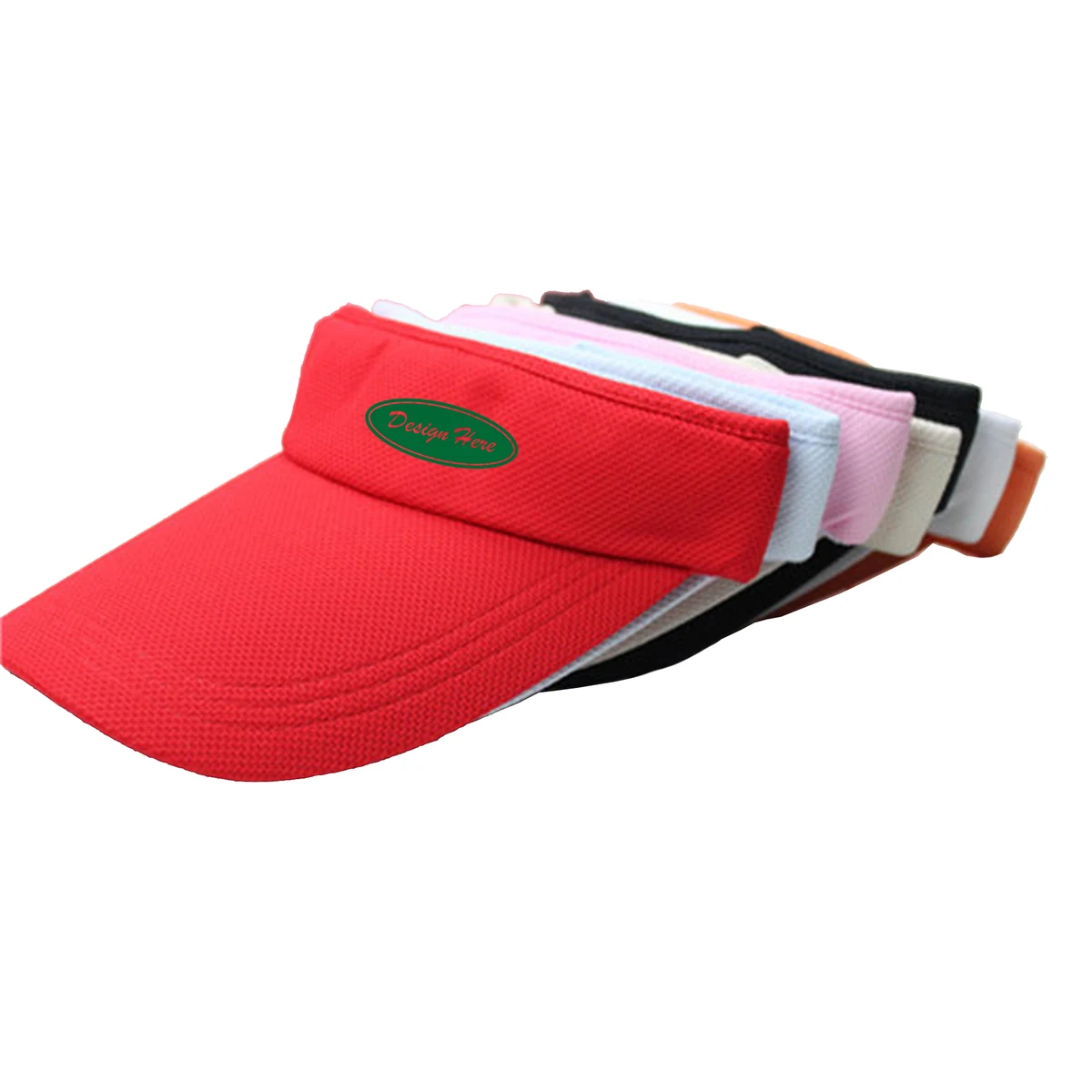 Cotton Sport Sun Visor Hat 1