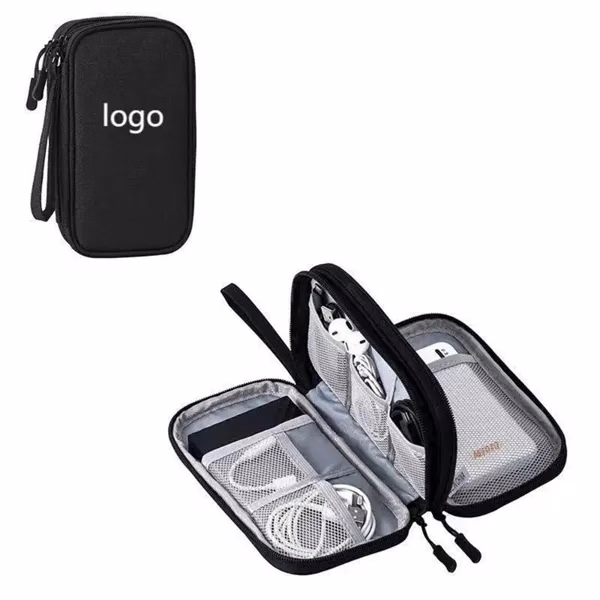 Electronics Accessories Organizer Pouch Bag for Work, School and Travel