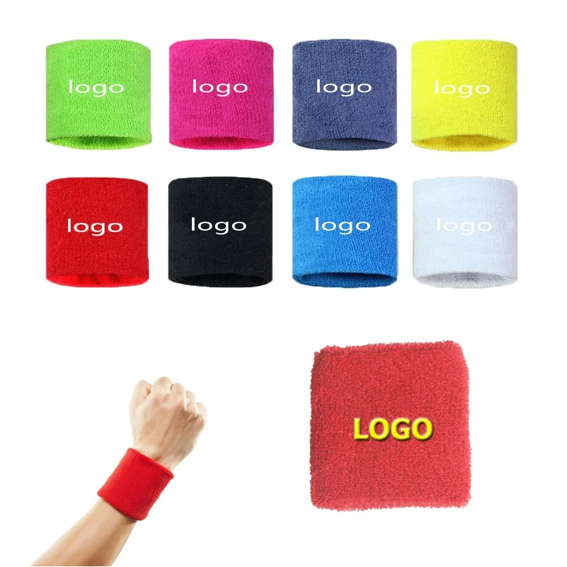 Terry Cloth Cotton Wrist Band 1
