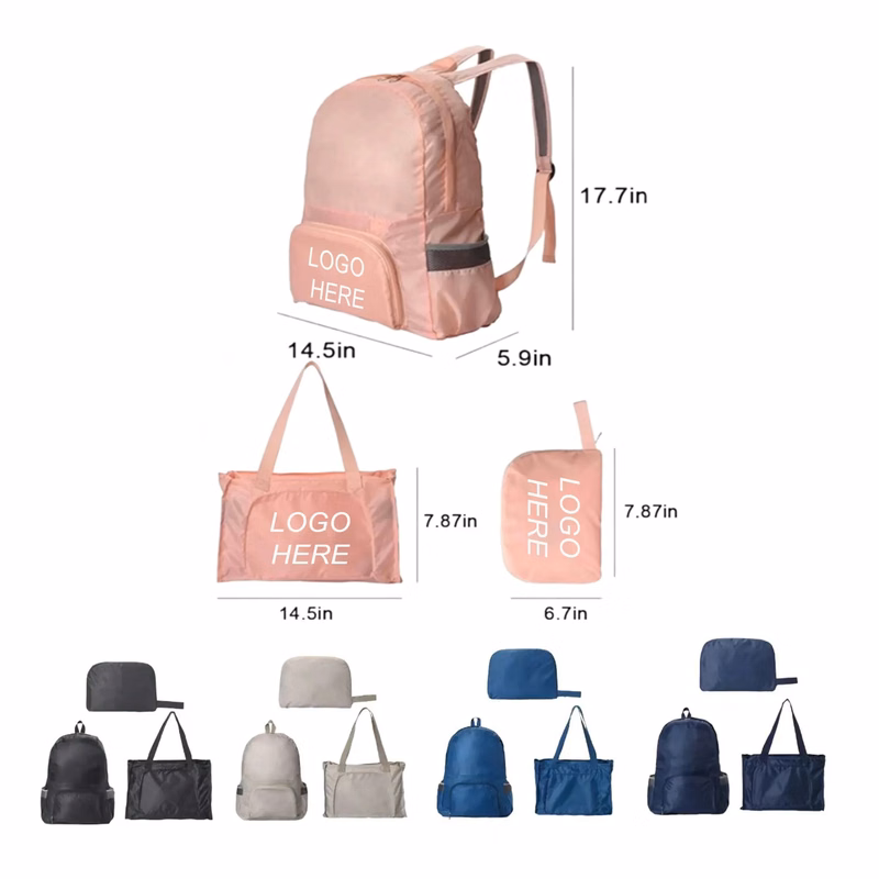 3-in-1 Foldable Travel Backpack