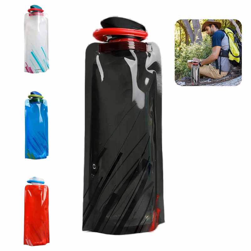 700ml Large Foldable Water Bottle