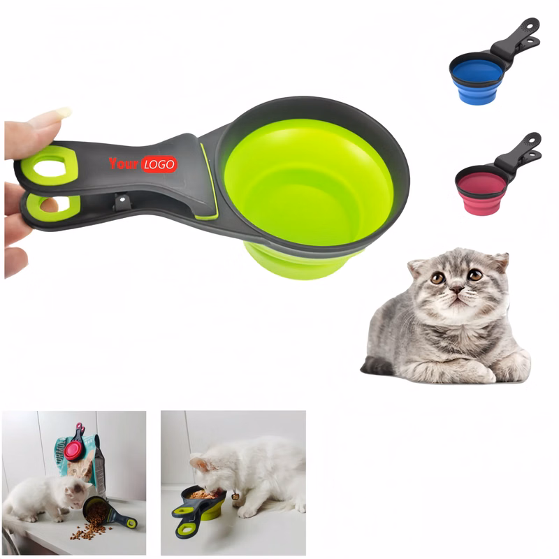 Pet Cup Scoop W/Clip