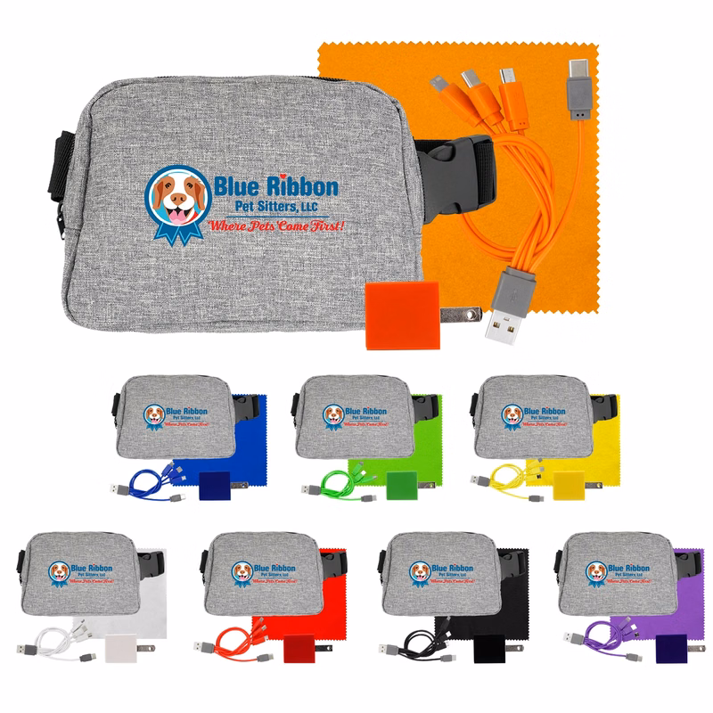 CHARGE & CLEAN RECYCLED FANNY PACK KIT