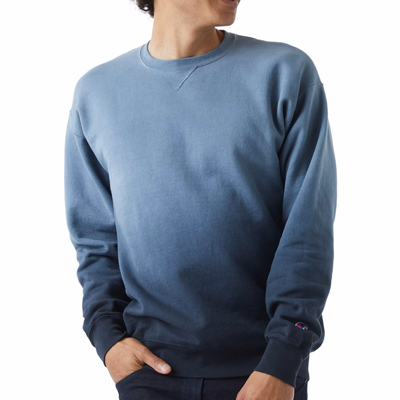 Unisex Dip Dye Crewneck Sweatshirt - CD400D