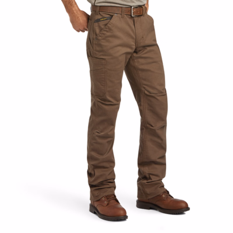 Ariat Rebar M5 Straight DuraStretch Washed Twill Dungaree Straight Leg Pant