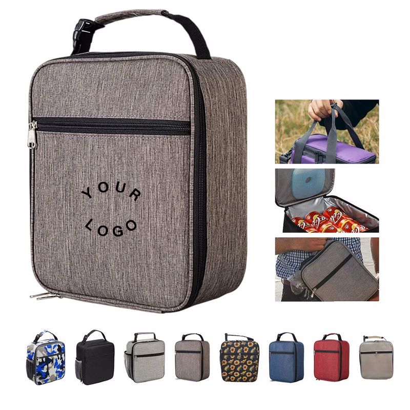 Insulated Picnic Tote with Front Pocket