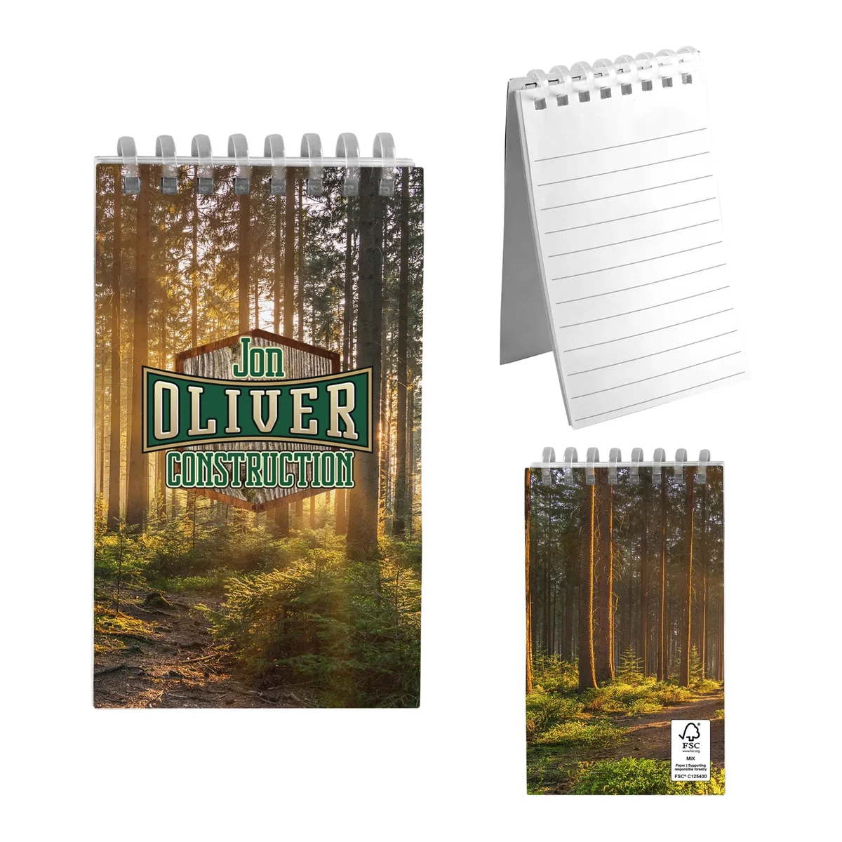 3" X 5" Soft Spiral Notebook 1