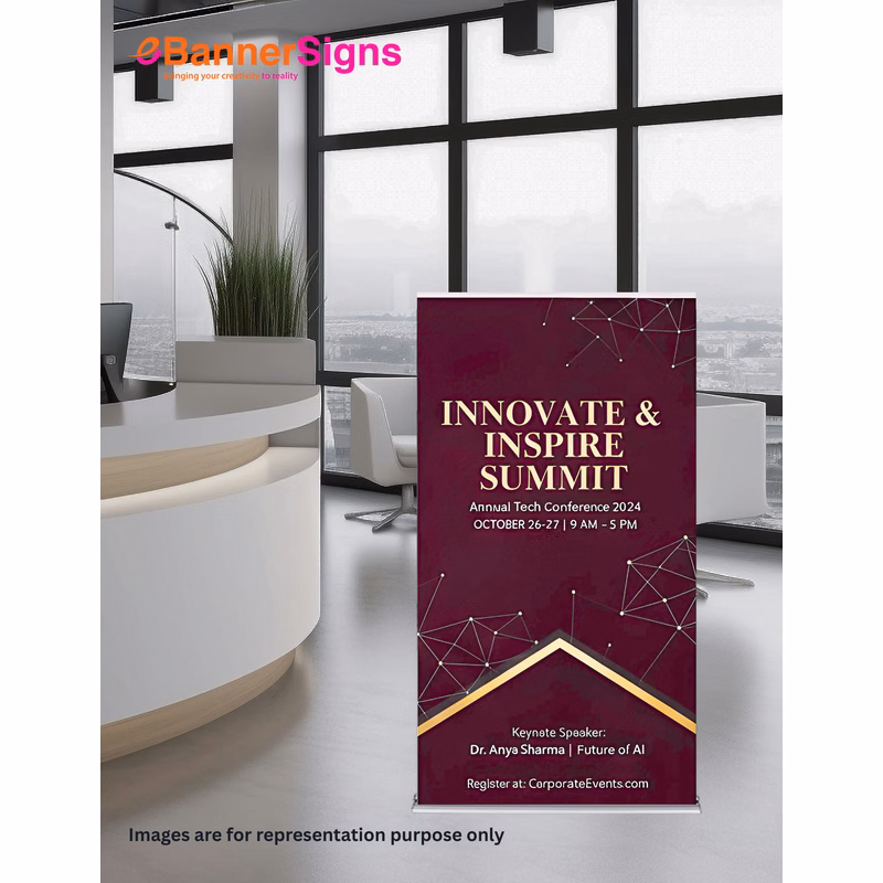 Silverstep Retractable Banner Stand