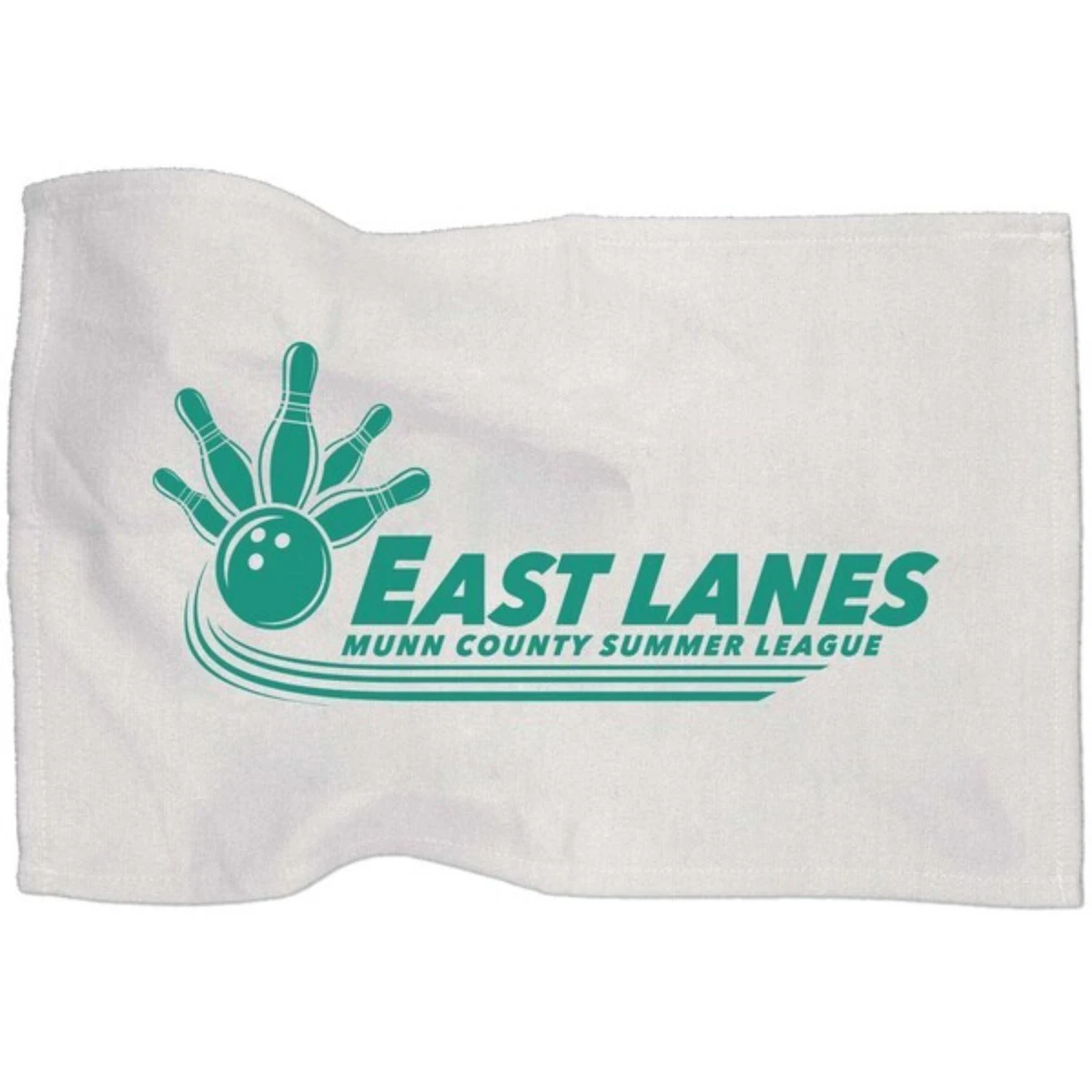 100% Polyester 11" x 18" Microfiber Rally Towel 1