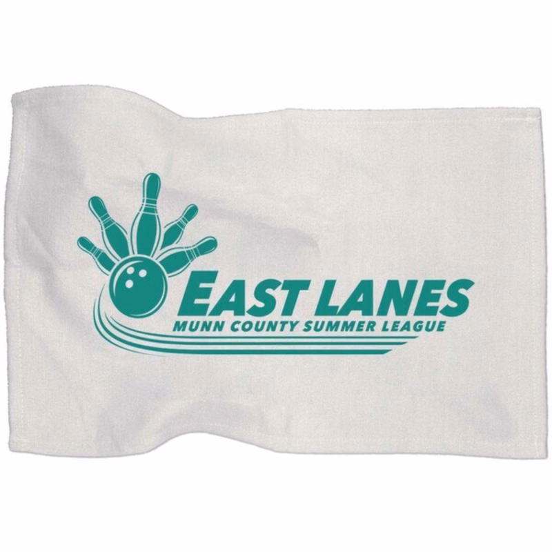 100% Polyester 11" x 18" Microfiber Rally Towel