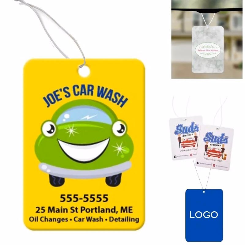 Rectangle Custom Paper Air Freshener