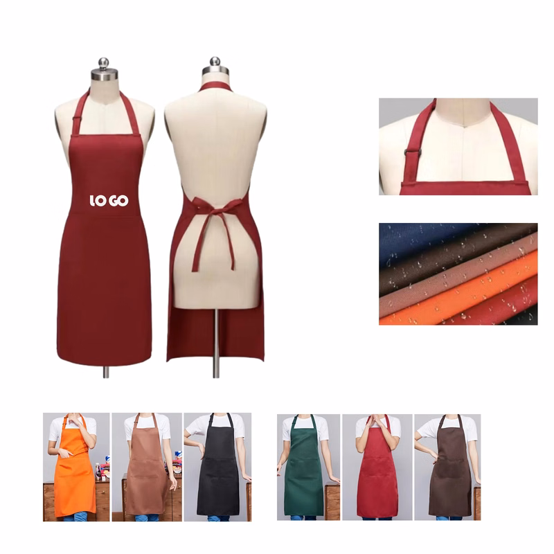 Water And Oil Resistant Adjustable Apron