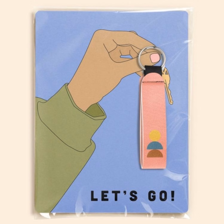 WRIST STRAP KEY HOLDER MAILER