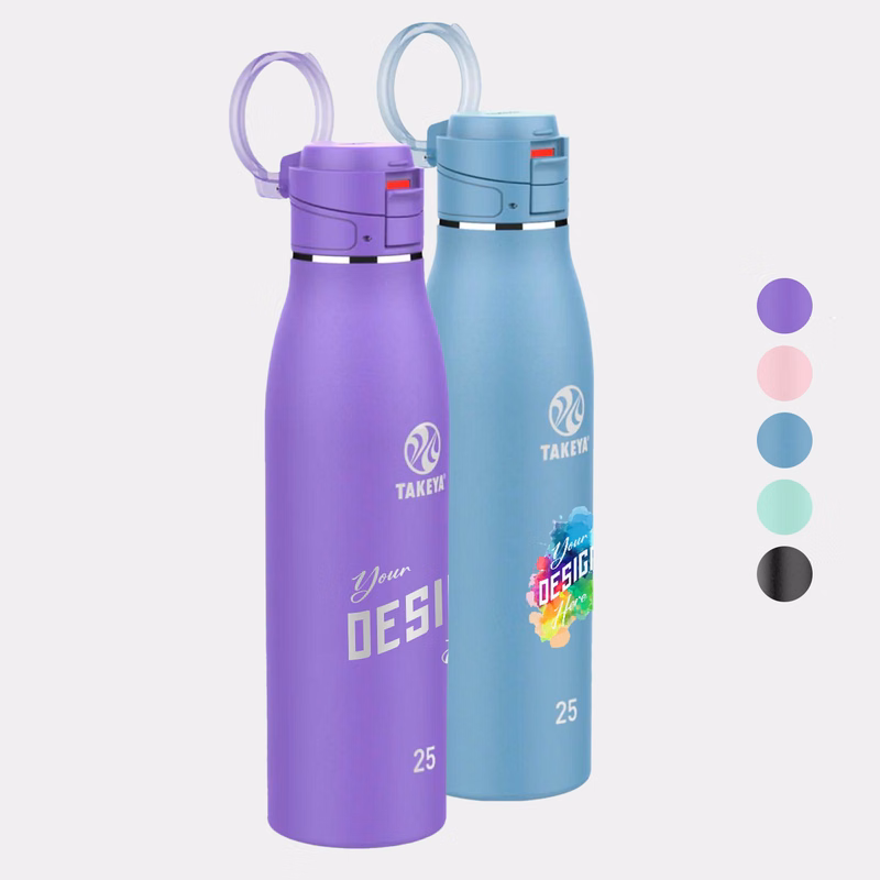 25 oz Takeya® Stainless Steel Insulated Traveler Coffee Bottle