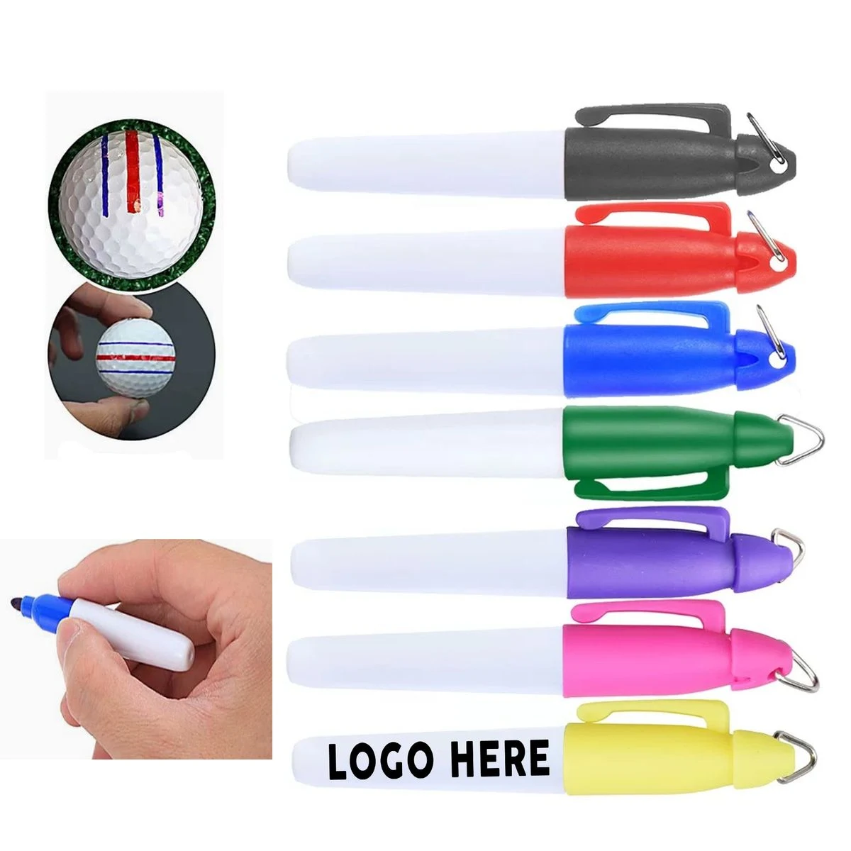 Non-Toxic High-Visibility Golf Ball Pen 1