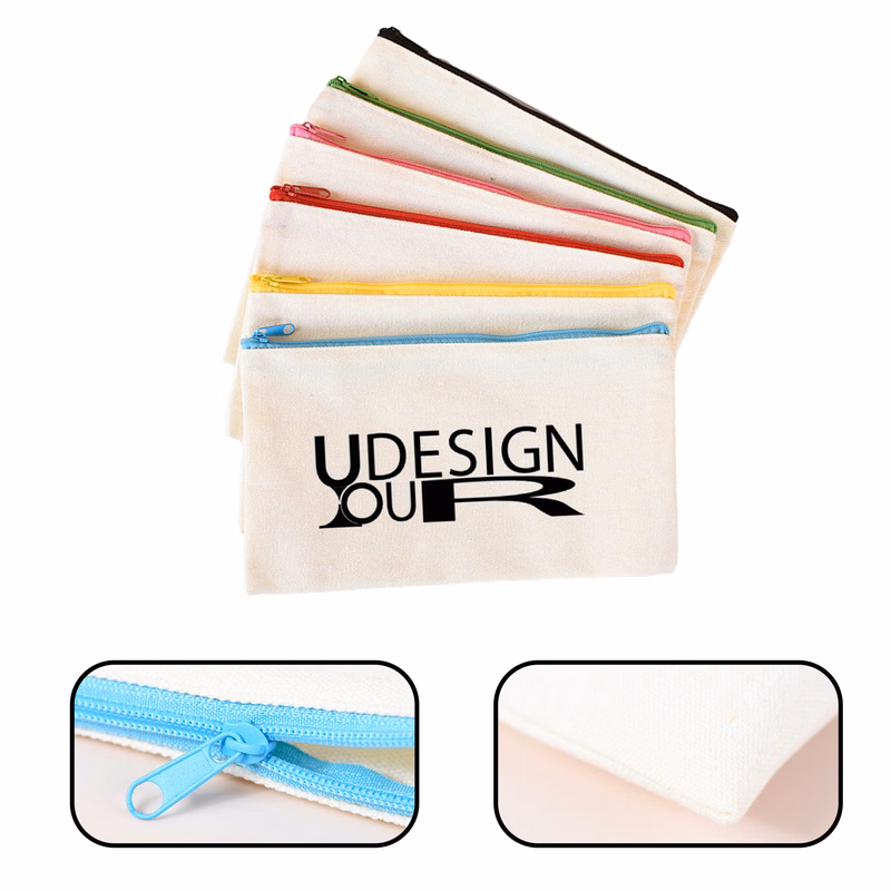 MOQ 20 PCS Custom Logo Pencil Pouch