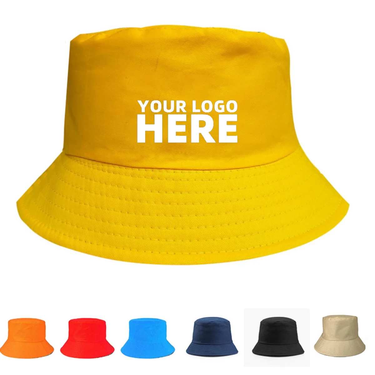 Unisex Wide Brim Bucket Hat 1