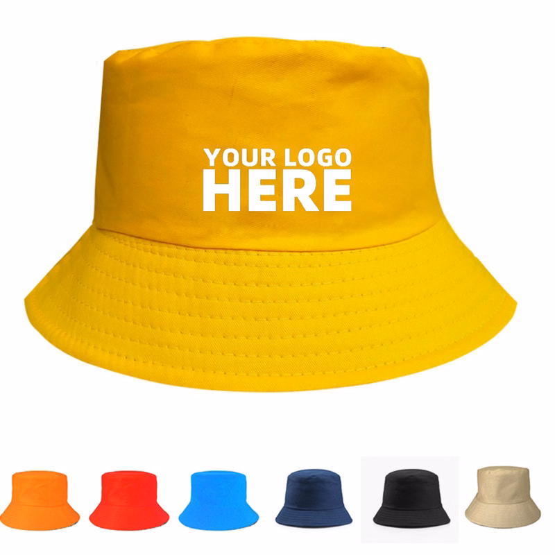 Unisex Wide Brim Bucket Hat