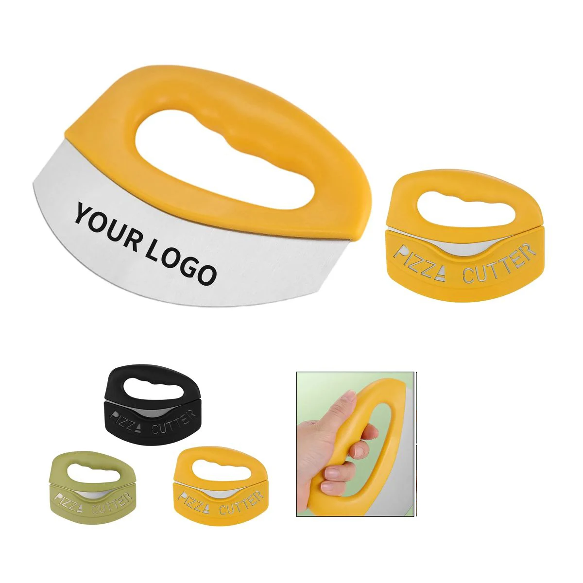 Sharp Pizza Wheel with Non Slip Grip 1
