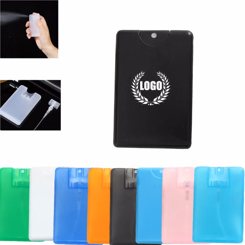 MOQ 100PCS 0.7 oz Portable Card Shape Fine Mist Spray Bottle