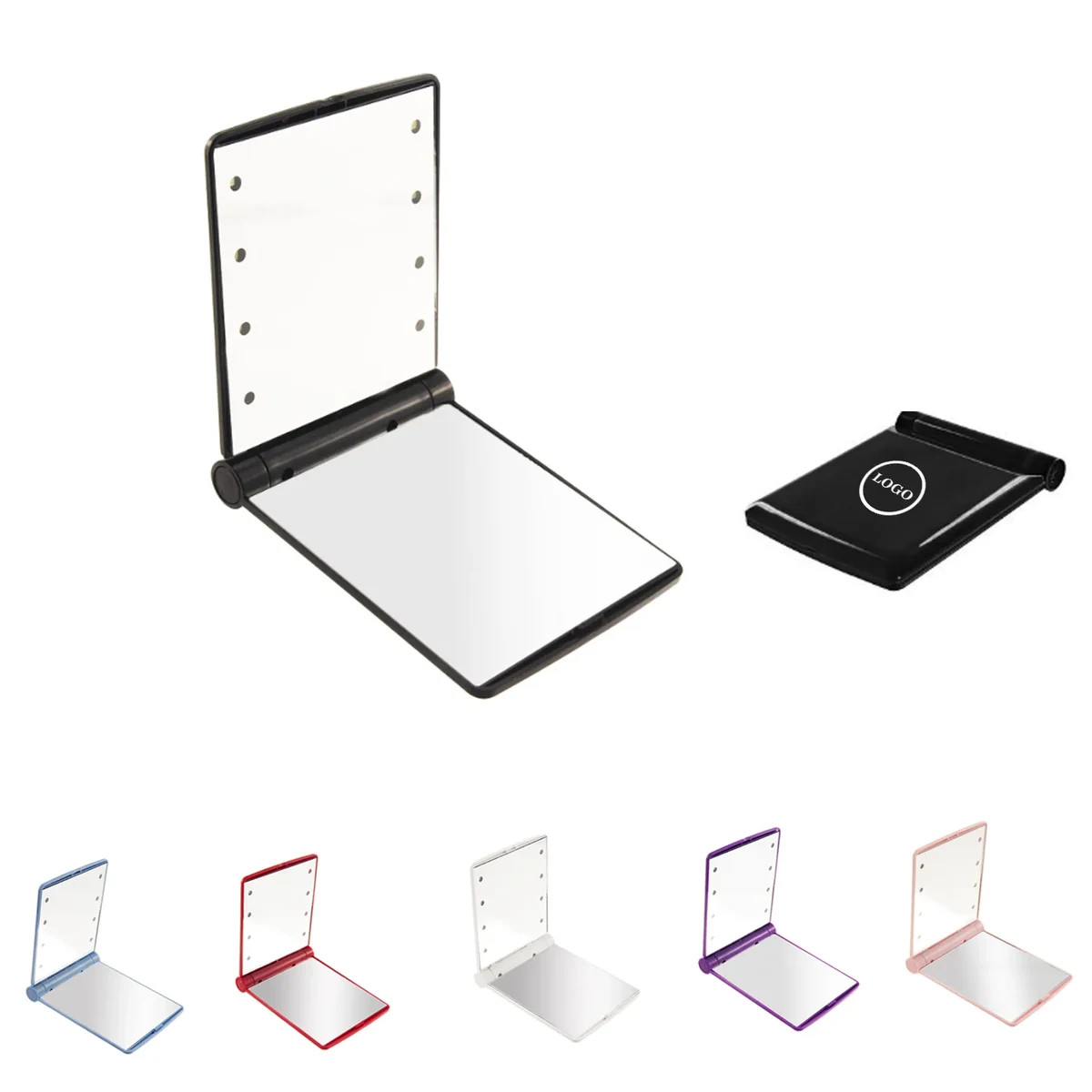 Folding LED Pocket Mirror 1