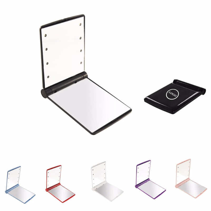 Folding LED Pocket Mirror