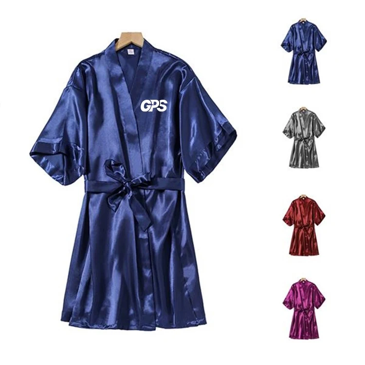 Wedding Silk Robe 1