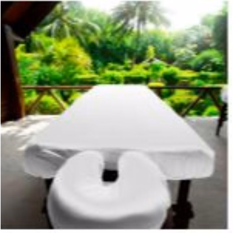 White Spa Fitted Sheet