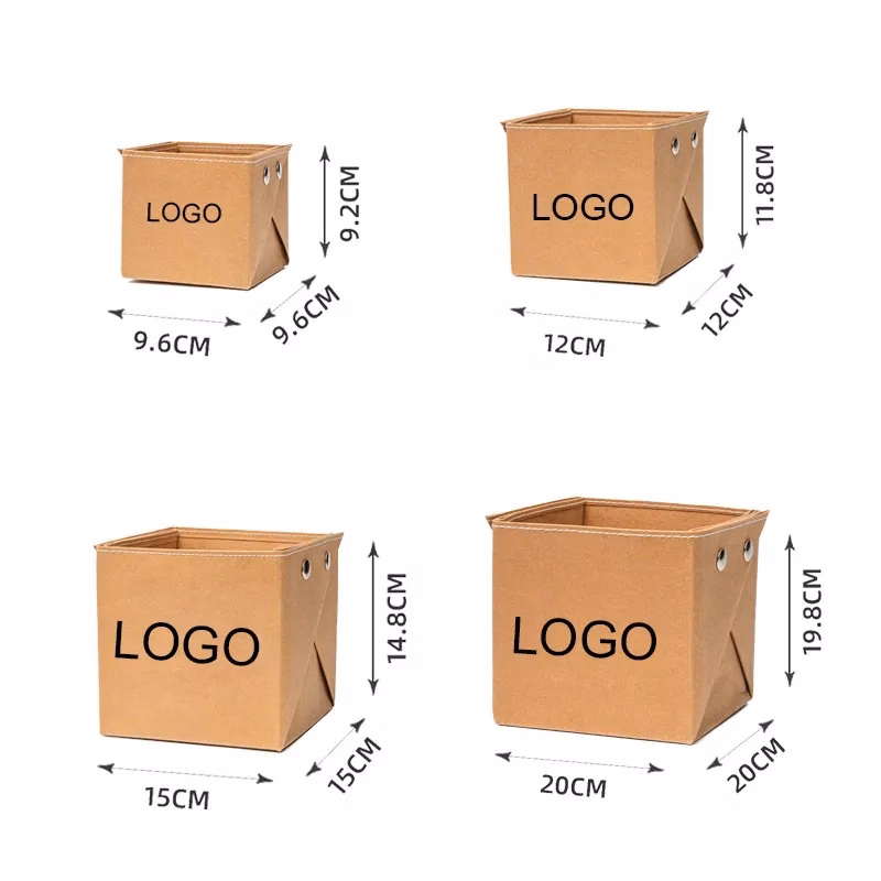 Kraft Paper Plant Baskets