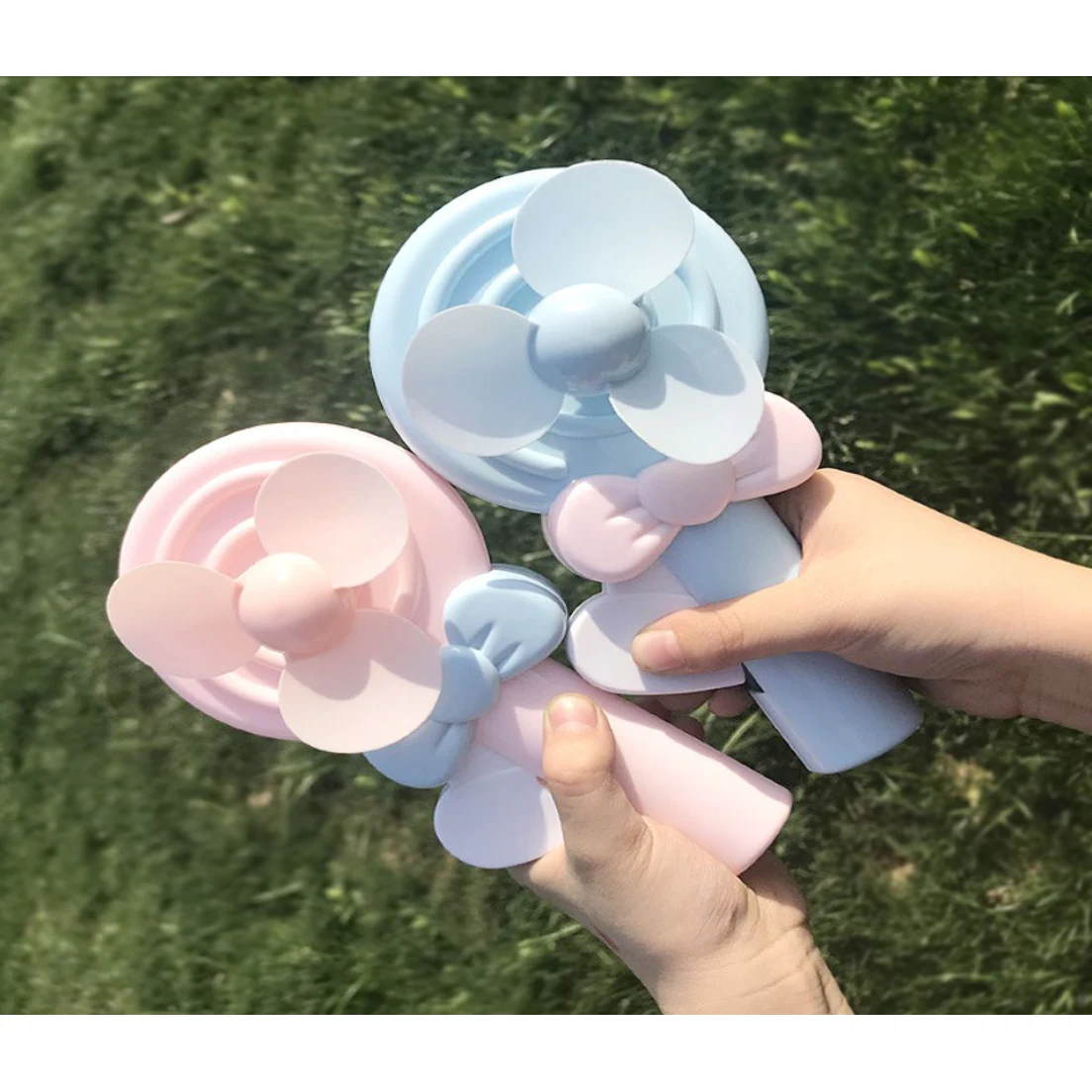 Hand-pressed Children's Small Fan 1