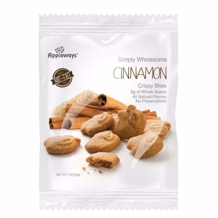 Appleways Cinnamon Crispy Bites - 1.0 oz