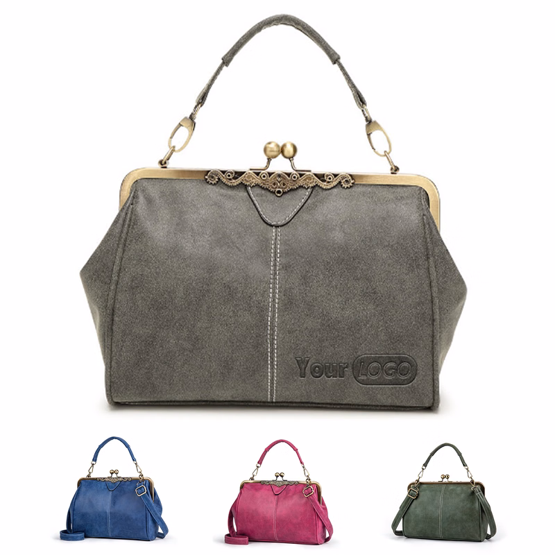 PU Matte British vintage messenger bag