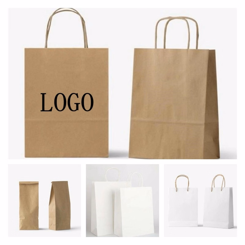 Paper Bag with Handle Bulk