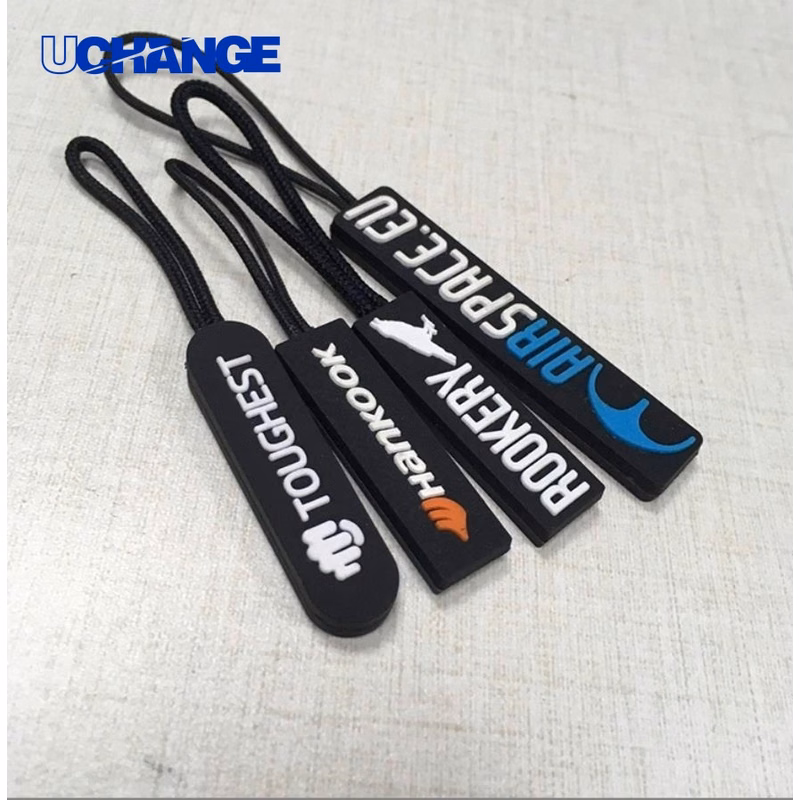 Custom PVC Zipper Pull Accessory