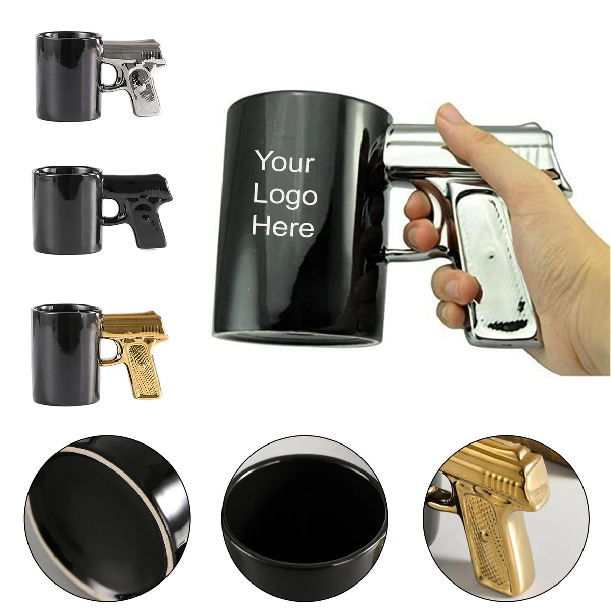 Ceramic Gun Mug 1