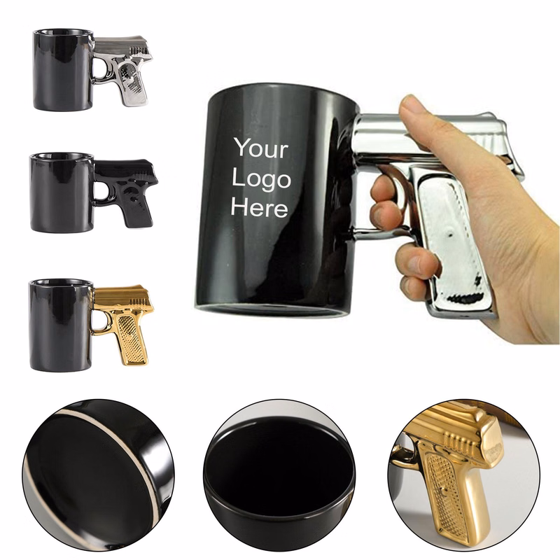 Ceramic Gun Mug