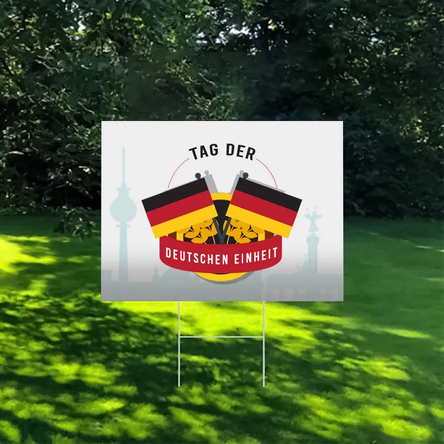 24" X 18" Yard Sign 1