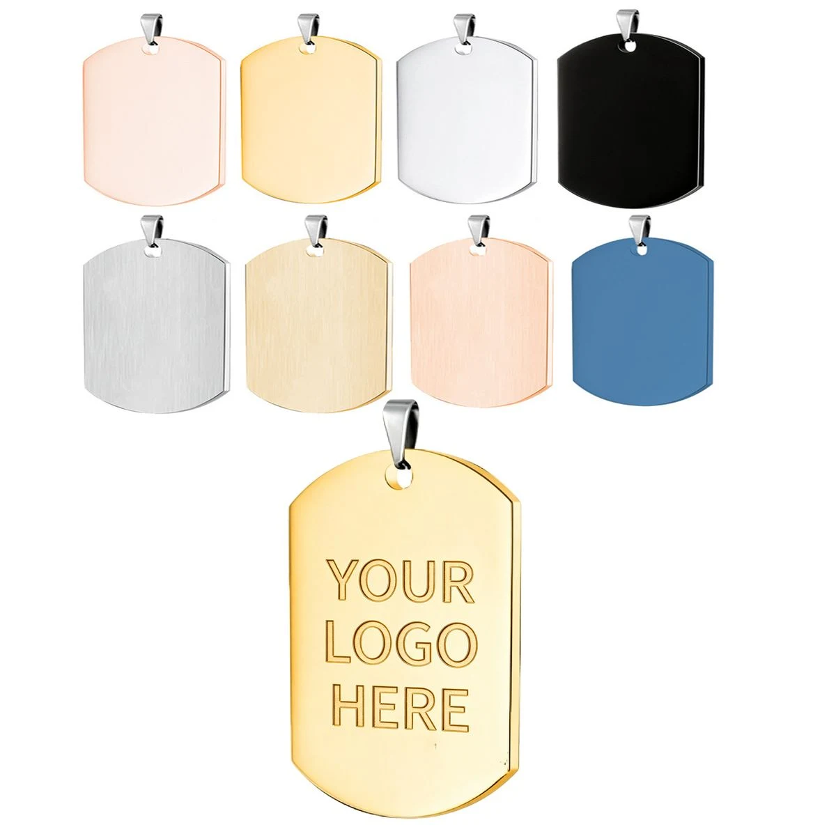 Custom Laser Engraved Military Key Tag 1