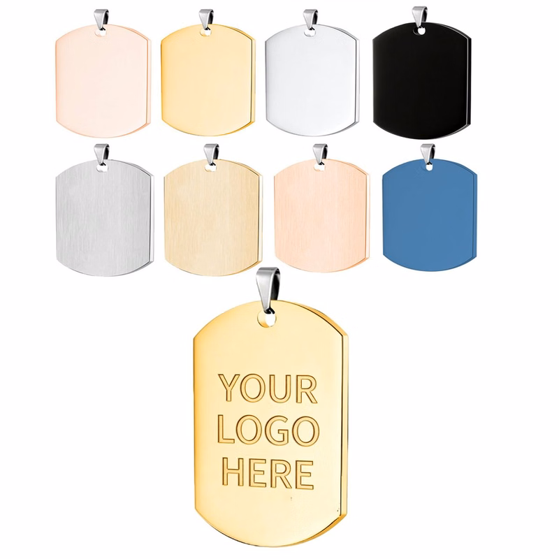 Custom Laser Engraved Military Key Tag