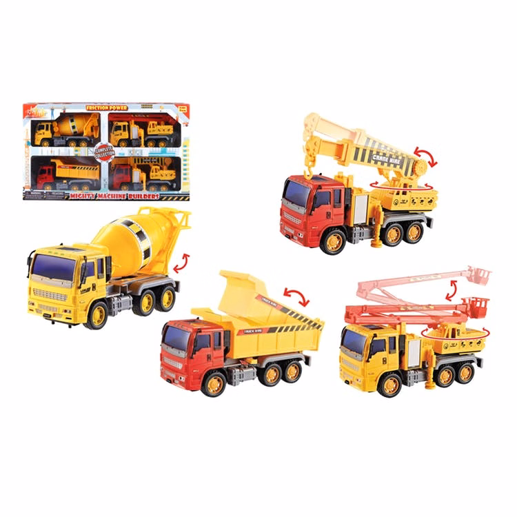 Construction Trucks Play Sets - Friction Power 8.5"
