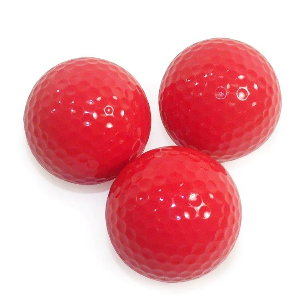 Red Color Golf Balls 1