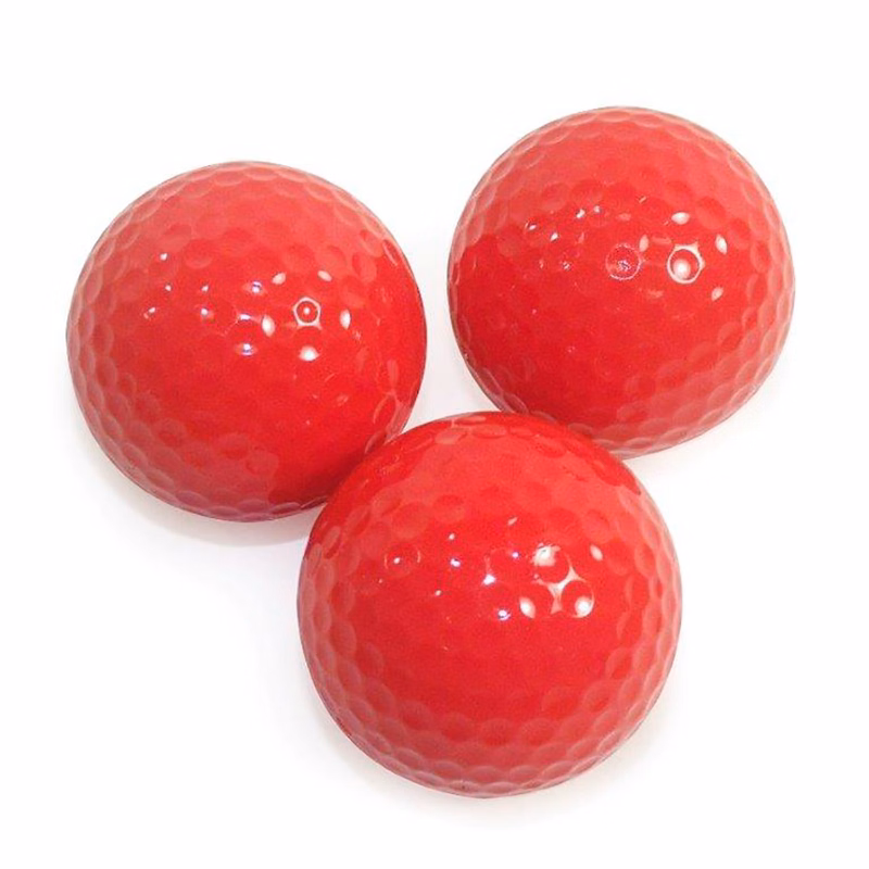 Red Color Golf Balls