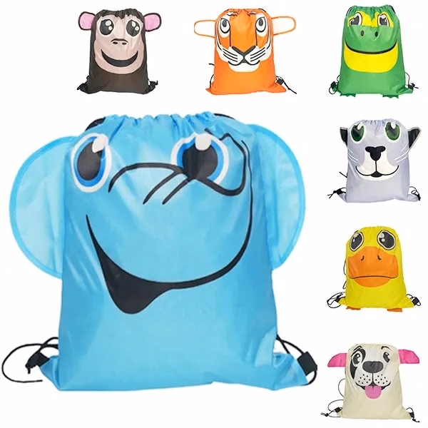 Paws N Claws Kids Drawstring Backpack