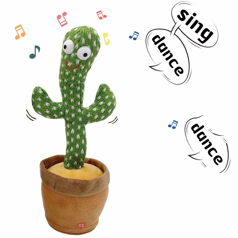 Dancing Cactus Plush Toy